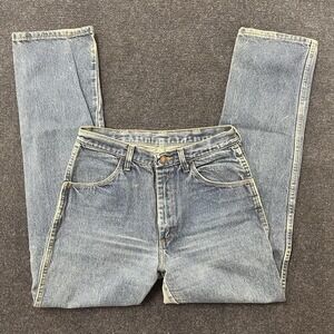 Vintage Rustler Jeans Mens 30x30 Blue Denim Regular Fit Straight Leg Medium Wash